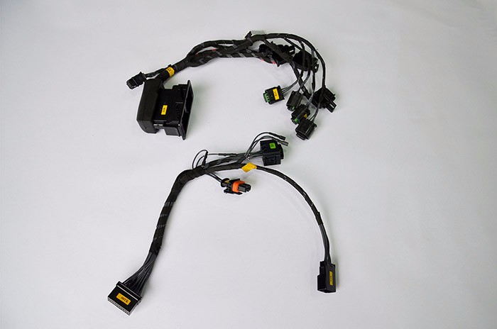 Conventional automotive wiring harness